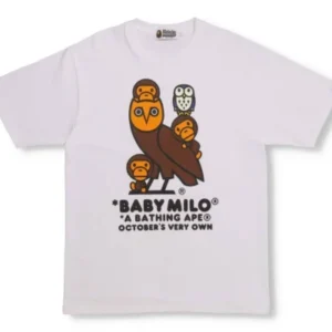 Bape x OVO Baby Milo T Shirt
