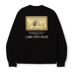 BAPE Card OVO Sweatshirt