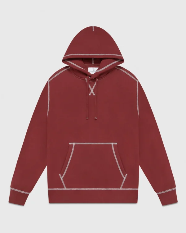 Contrast Stitch Ovo hoodie