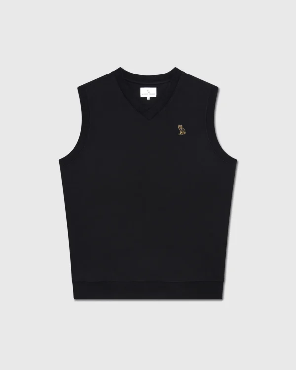 Ovo Classic French Terry Vest Sweater