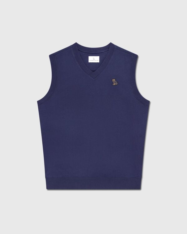 Ovo Classic French Terry Vest Sweater