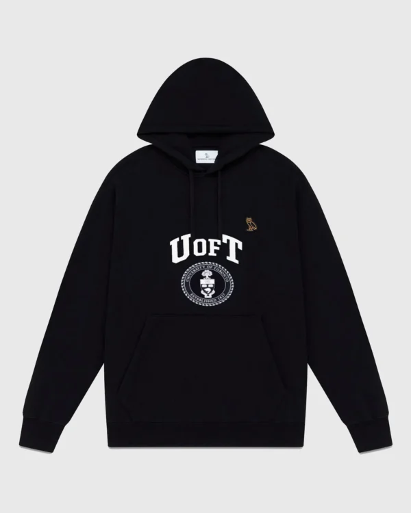 Classic OVO X U OF T Hoodie Black