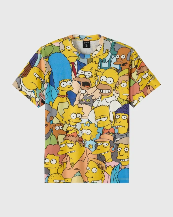 THE SIMPSONS ALL OVER PRINT T-SHIRT