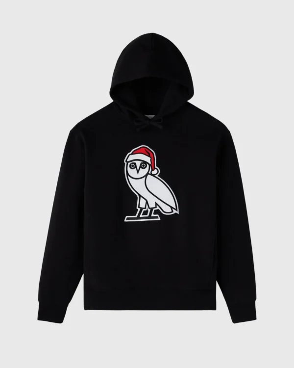 SANTA ICON HOODIE BLACK